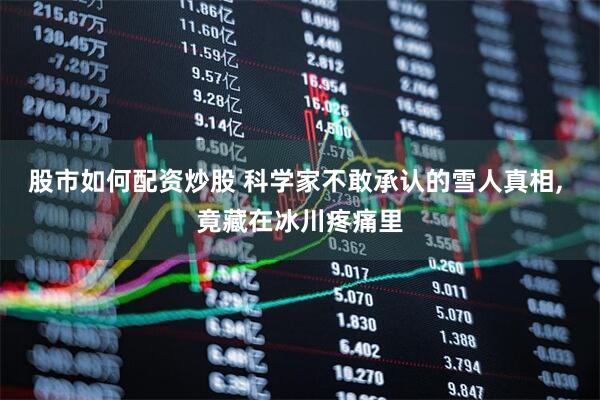 股市如何配资炒股 科学家不敢承认的雪人真相, 竟藏在冰川疼痛里